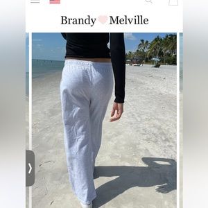 Sweatpants brandy wide leg